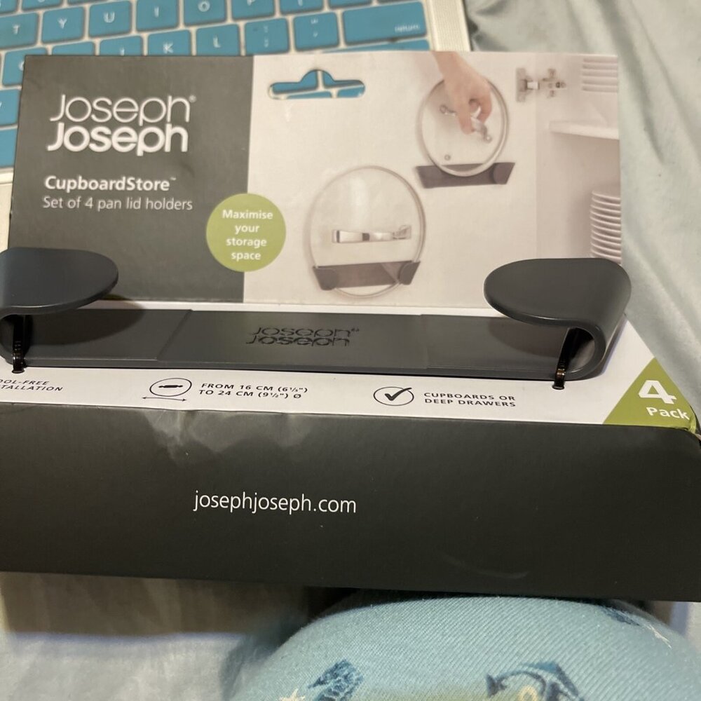 Lid Holder Organizers‎ Tool Free Joseph Joseph Set of 4 Medium 6" to 9.5" for